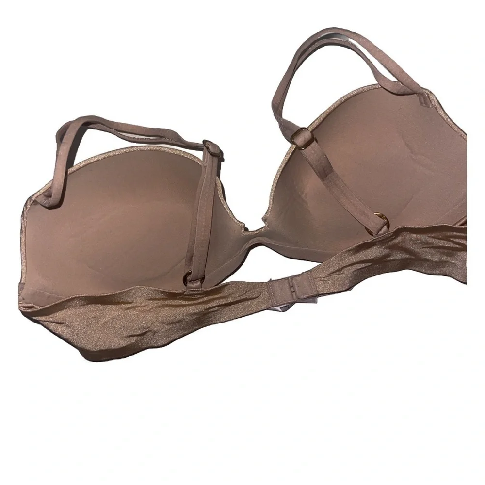 Victoria’s Secret nude beige tan very sexy padded demi bra